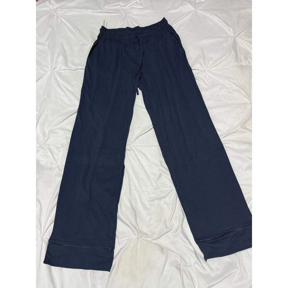 Cosabella Classic Men's Pajama Set Navy Long Sleeve & Pants Size S